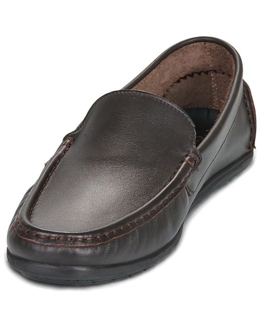 Carlington Black Loafers / Casual Shoes Driver for men