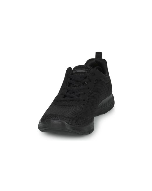 Skechers Black Flex Appeal 3.0 Shoes (trainers)