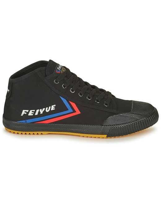 Feiyue Black Shoes (high-top Trainers) Fe Lo 1920 Mid