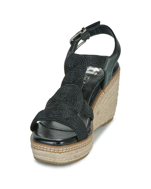 Xti Black Sandals 142320