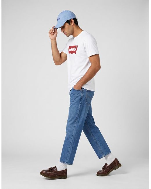 Levi's White T Shirt Graphic Set-in for men