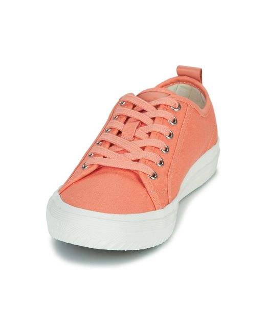 Clarks Pink Roxby Lace Shoes (trainers)