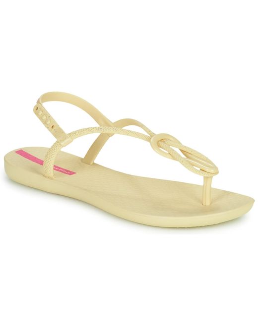 Ipanema Metallic Flat Sandals Trendy Sandal Loop