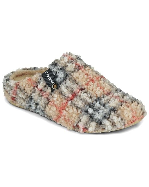 Verbenas Gray Flip Flops York Plaid Borrego