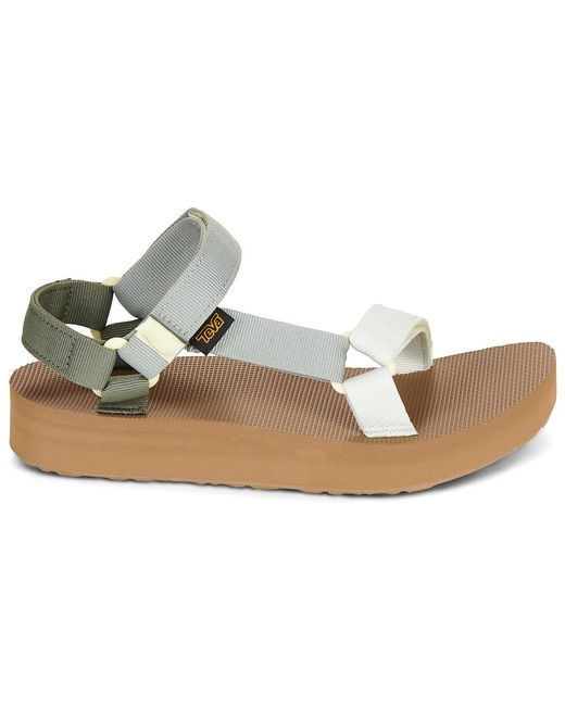 Teva Metallic Wedge Sandals Midform Universal