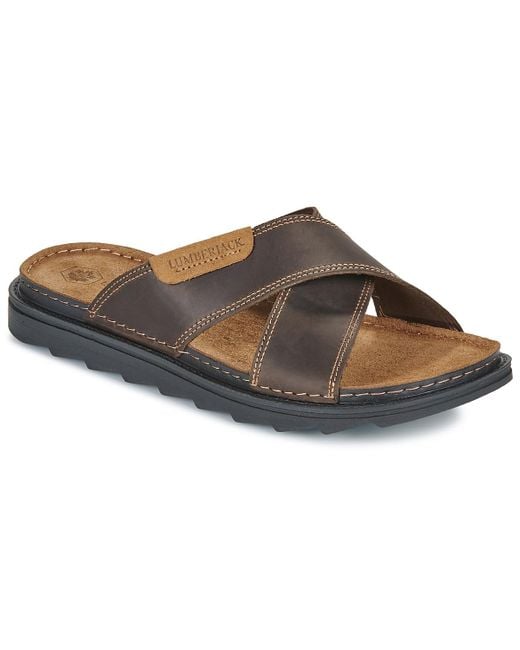Lumberjack Brown Mules / Casual Shoes Asher for men
