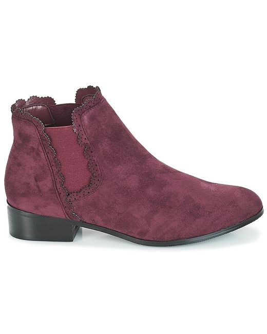 Moony Mood Jerma Women's Mid Boots In Purple