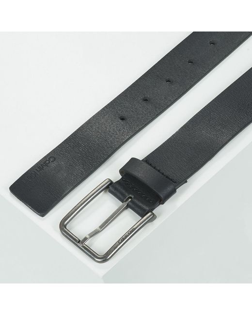 Calvin Klein Black Belt Warmth Buckle 35mm for men