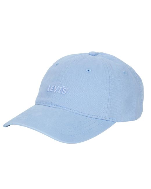 Levi's Blue Cap Headline Logo Cap