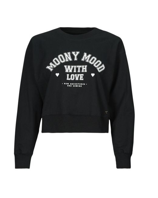 Moony Mood Black Sweatshirt Laura