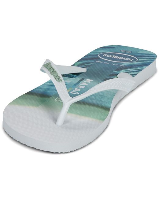 Havaianas Blue Flip Flops / Sandals (shoes) Top Surfer I for men