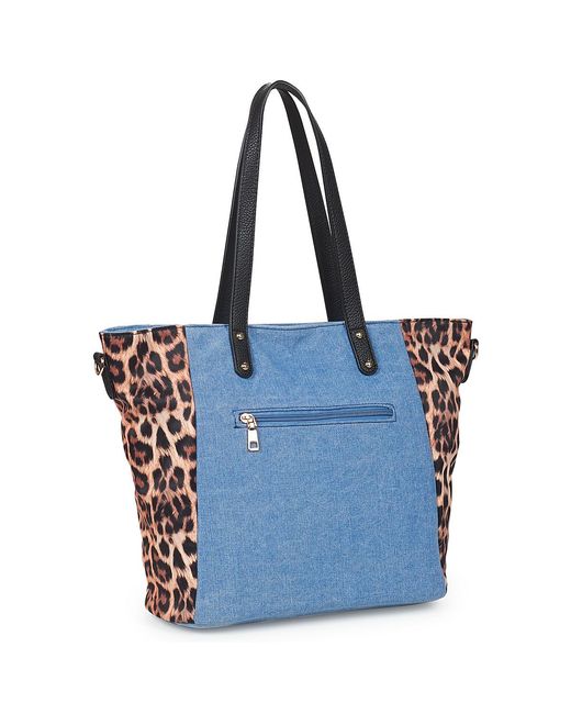 Moony Mood Blue Shopper Bag Thanais