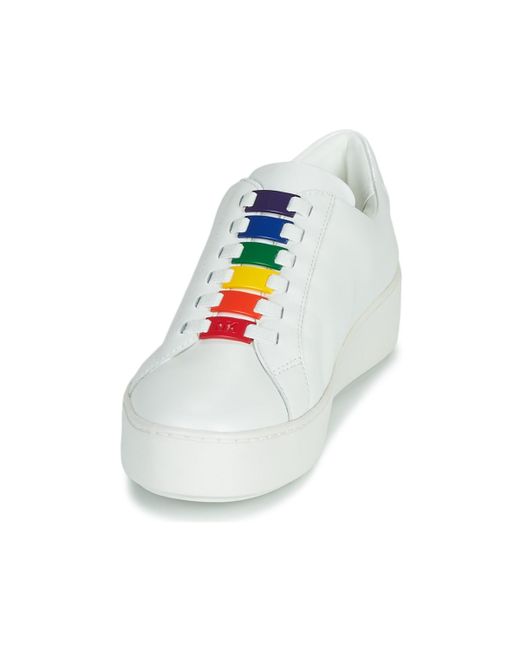 michael kors cameron leather sneaker