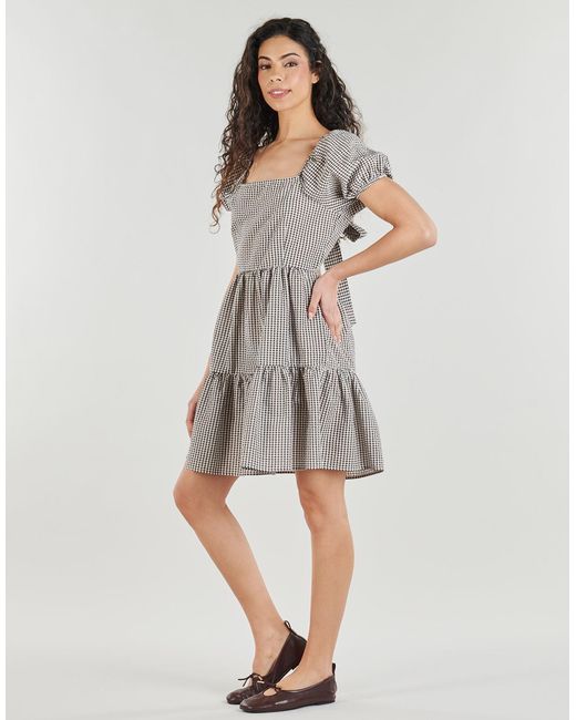 Noisy May Gray Dress Nmeliza
