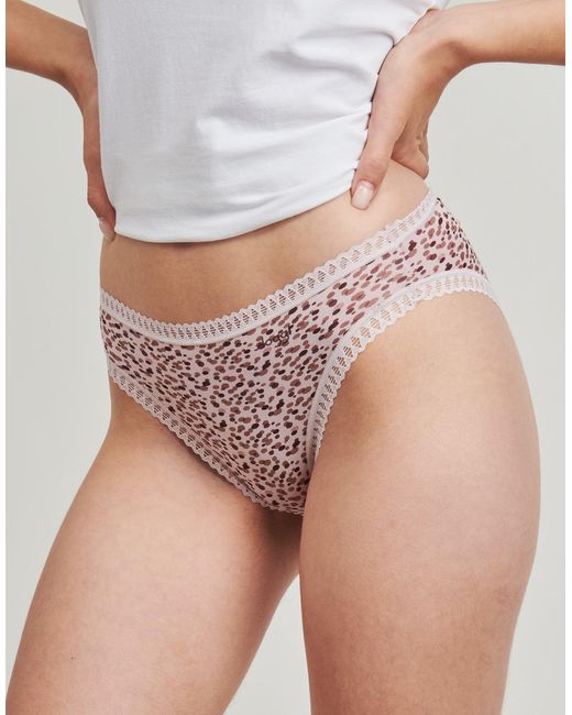 Sloggi Pink Knickers/panties Go Crush High Leg Pack De 3