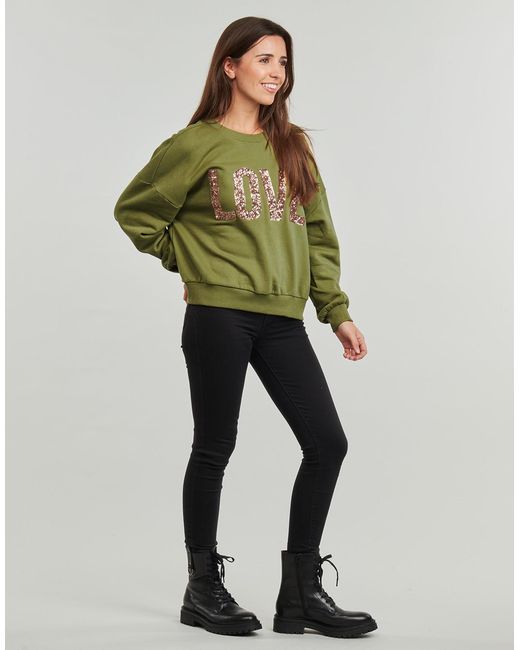 ONLY Green Sweatshirts Onlkatya