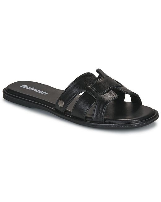 Refresh Black Mules / Casual Shoes 172553