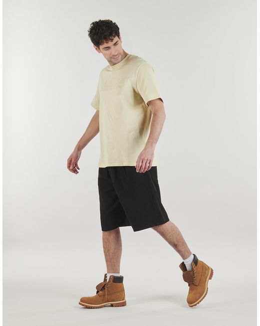 Timberland Yellow T Shirt Hampthon Short-sleeve Tee for men