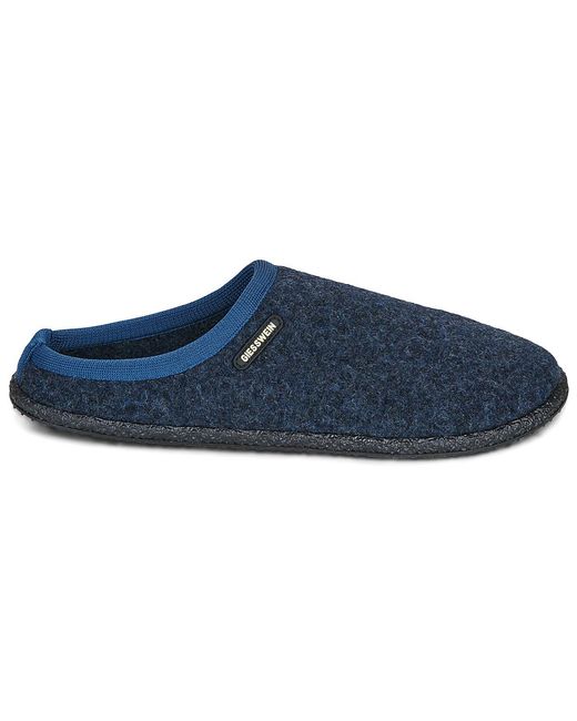 Giesswein Blue Flip Flops Dannheim for men