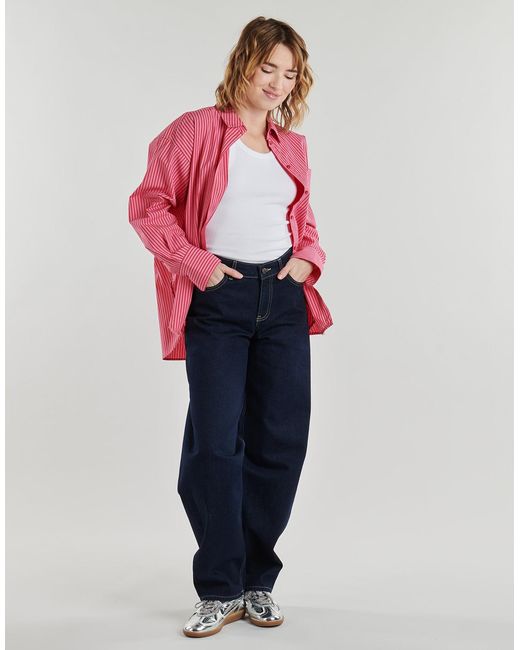 JJXX Blue Mom Jeans Jxfuji Barrel Mw Jeans R004