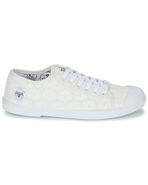 Le Temps Des Cerises White Basic 02 Shoes (trainers)
