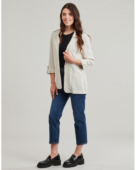 ONLY White Jacket Onlsiesta 3/4
