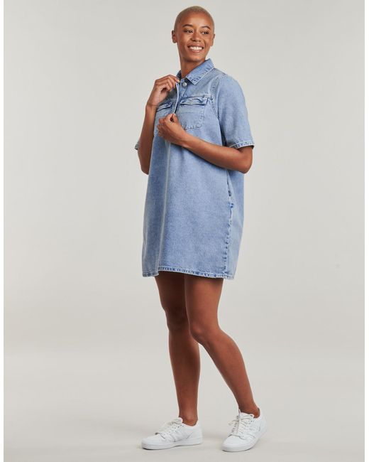 Noisy May Blue Dress Nmindie