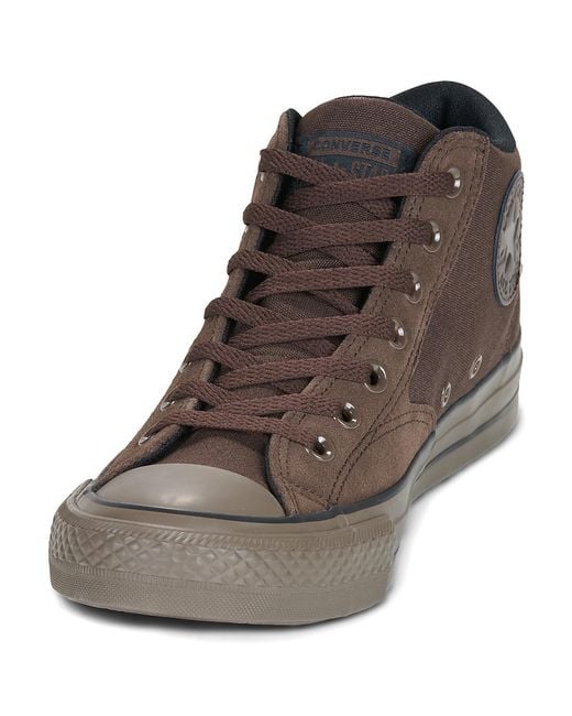 Converse Brown Shoes (high-top Trainers) Chuck Taylor All Star Malden Street for men