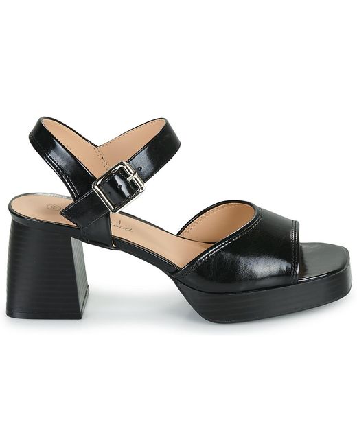 Moony Mood Black Heeled Sandals Gina