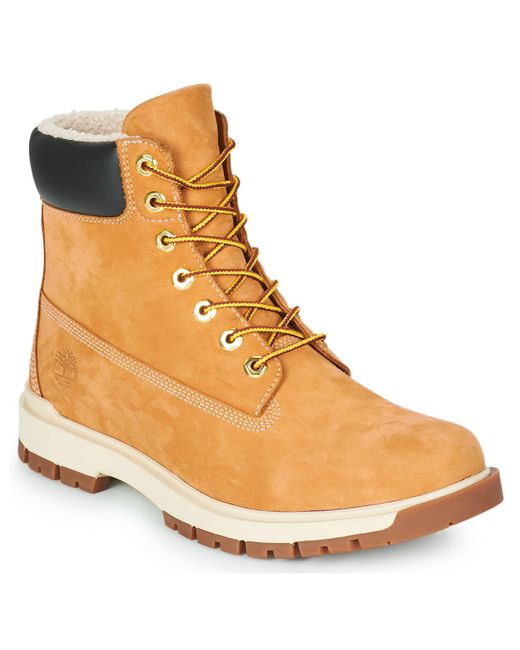 Timberland Tree Vault 6 Inch Wl Boot Mid Boots in Yellow (Brown) for Men | Lyst UK