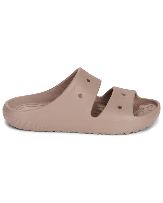 CROCSTM Brown Flat Sandals Clasic Sandal