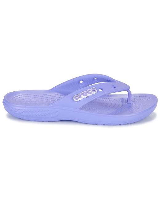 CROCSTM Blue Classic Flip Sandals