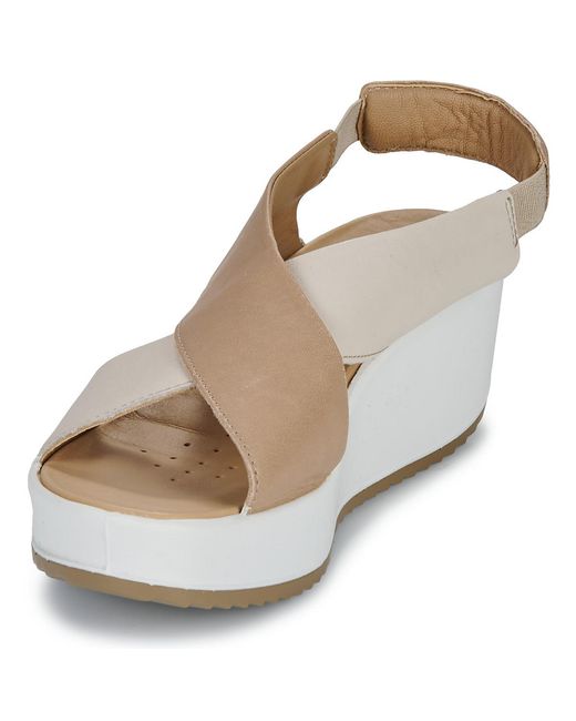 Igi&co Metallic Wedge Sandals D.candy