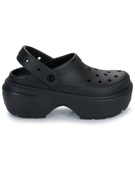 CROCSTM Black Clogs (shoes) Stomp Clog
