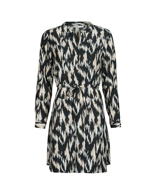 ONLY Black Blouse Onlcory L/s V-neck Tunic Wvn Noos