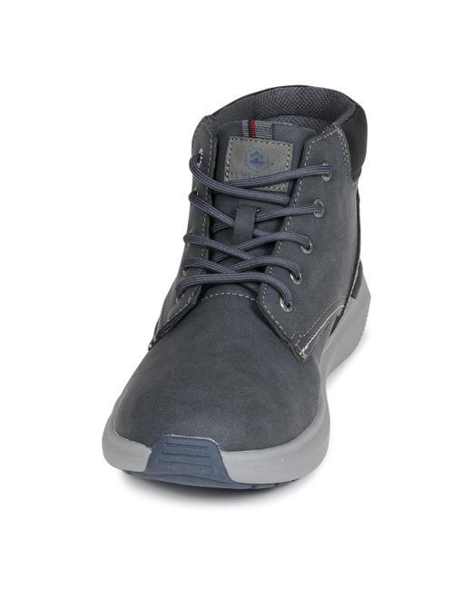 Lumberjack Blue Shoes (high-top Trainers) Neil High Cut Sneaker Man for men
