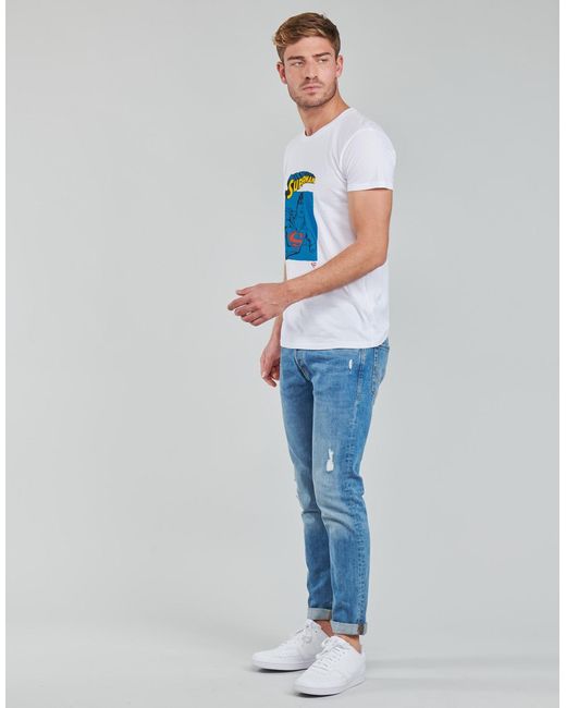 Yurban Blue Pedreux T Shirt for men