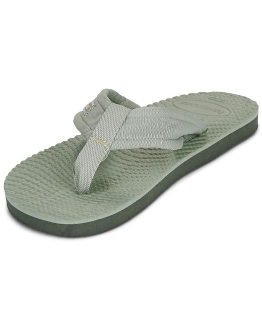 Havaianas Green Flip Flops / Sandals (shoes) Surfer Coast for men