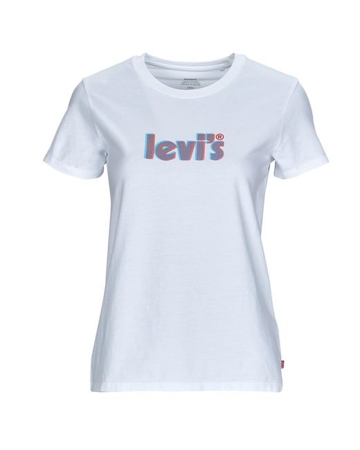 Levi's Blue T Shirt The Perfect Tee