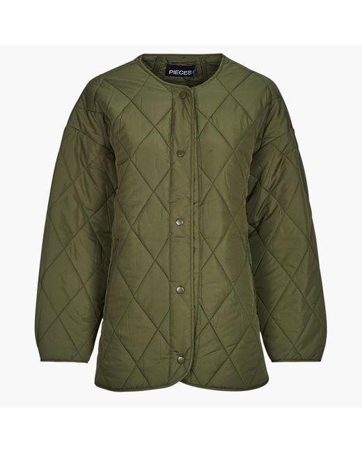 Pieces Green Jacket Pcstella