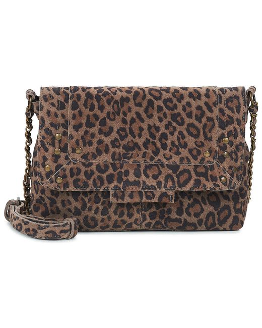 Pieces Brown Shoulder Bag Pcfelizia Leather Cross Body