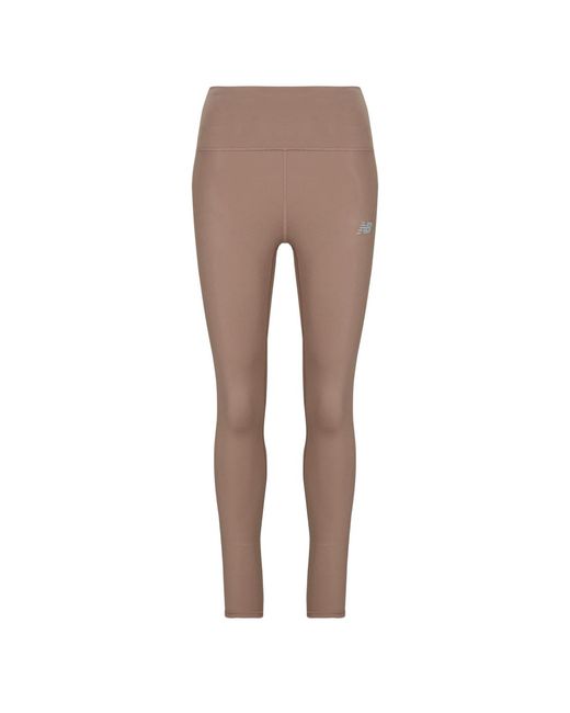 New Balance Brown Tights Nb Harmony High Rise LEGGING