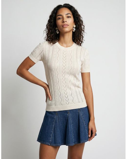 Betty London White Pavari Blouse
