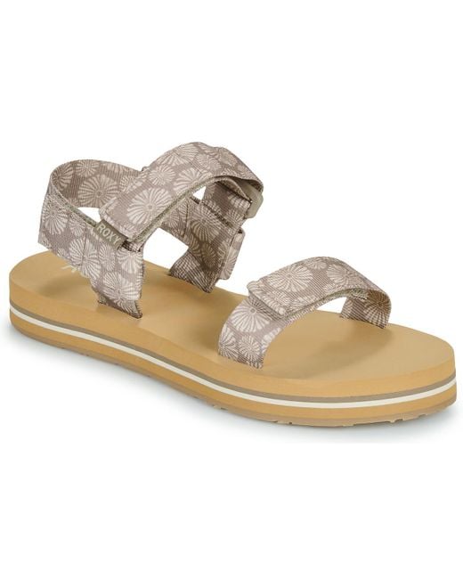 Roxy Metallic Flip Flops / Sandals (shoes) Cage
