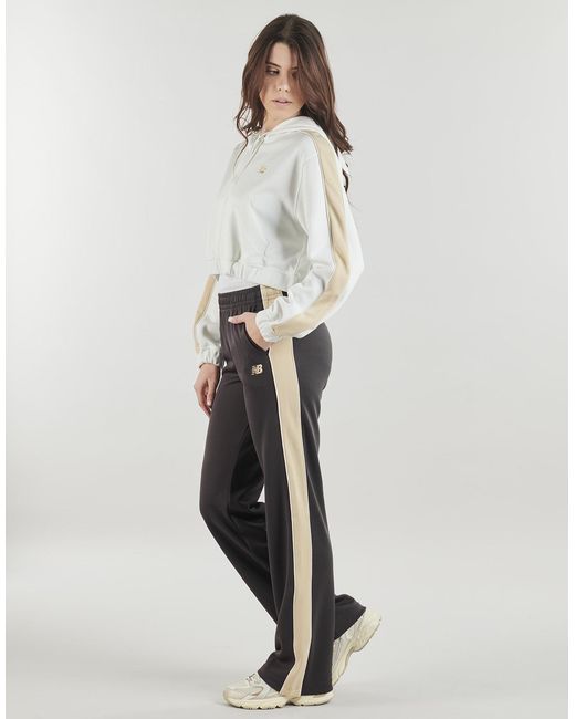 New Balance Gray Tracksuit Bottoms Interlock Pant