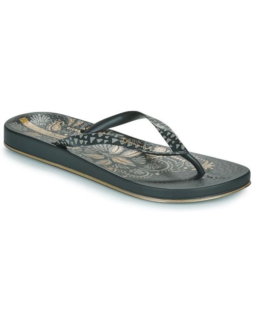 Ipanema Gray Flip Flops / Sandals (shoes) Anat Nature Viii Fem