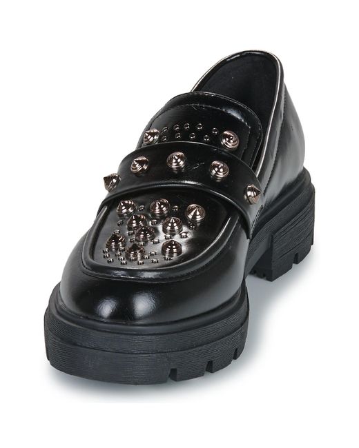 Les Petites Bombes Black Loafers / Casual Shoes Marlie
