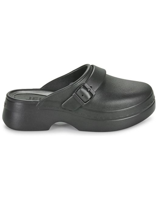 Lemon Jelly Black Mules / Casual Shoes Simona