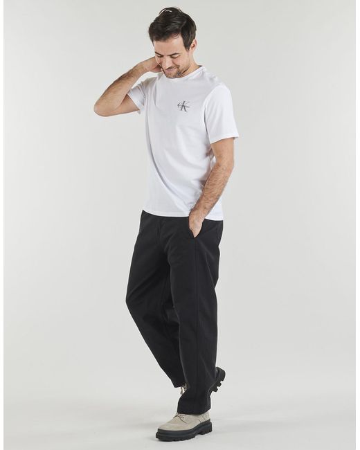 Jack & Jones Black Trousers Jpstevan Jett Chino Ln for men