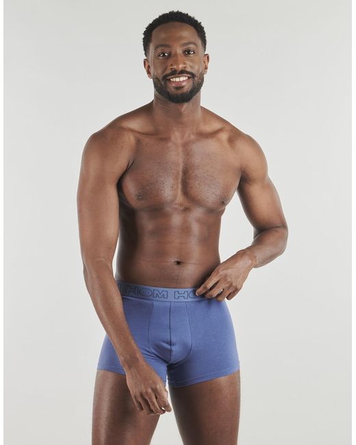 Hom Blue Boxer Shorts Armand Boxer Pack De 3 for men